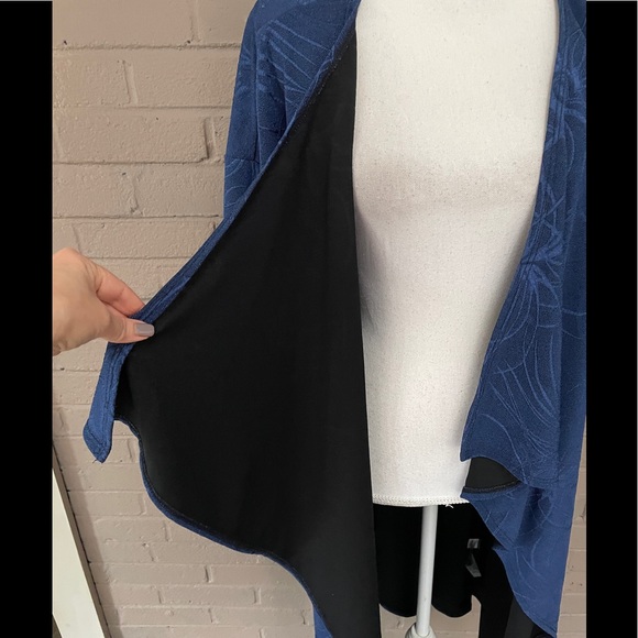 Lu La Roe NWT Shirley Blue Kimono Duster L - Picture 13 of 14